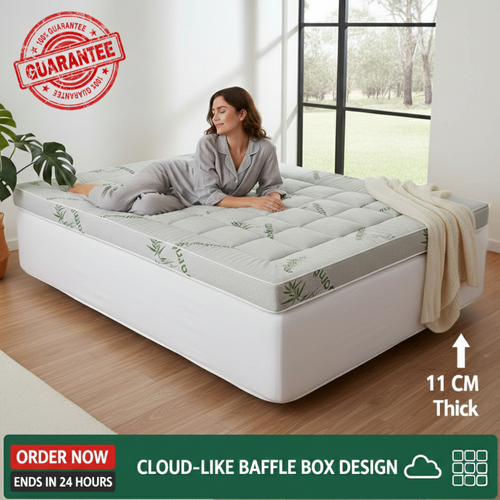 Calmora™ Bamboo Mattress Topper