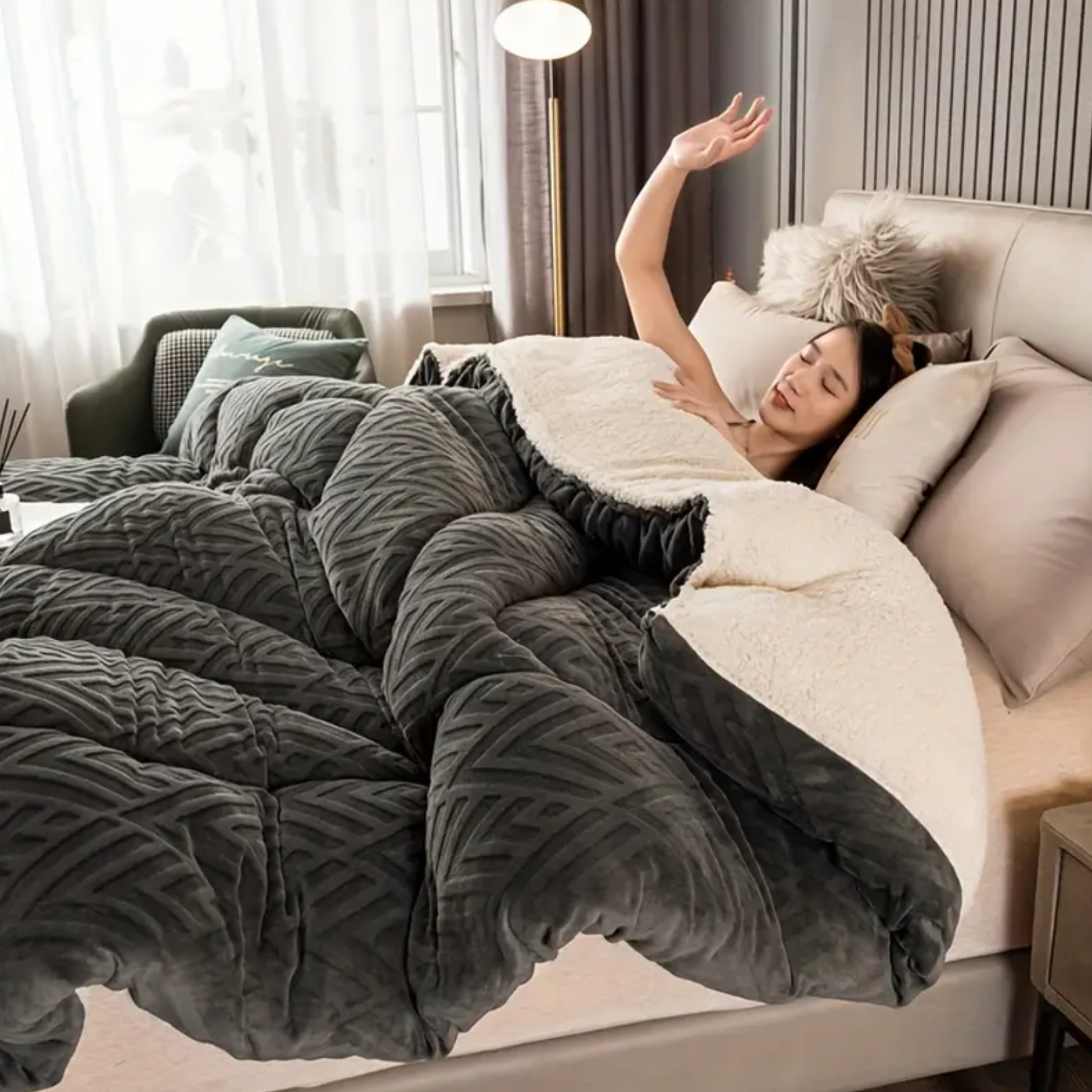 Teddy Bear Sherpa Donna