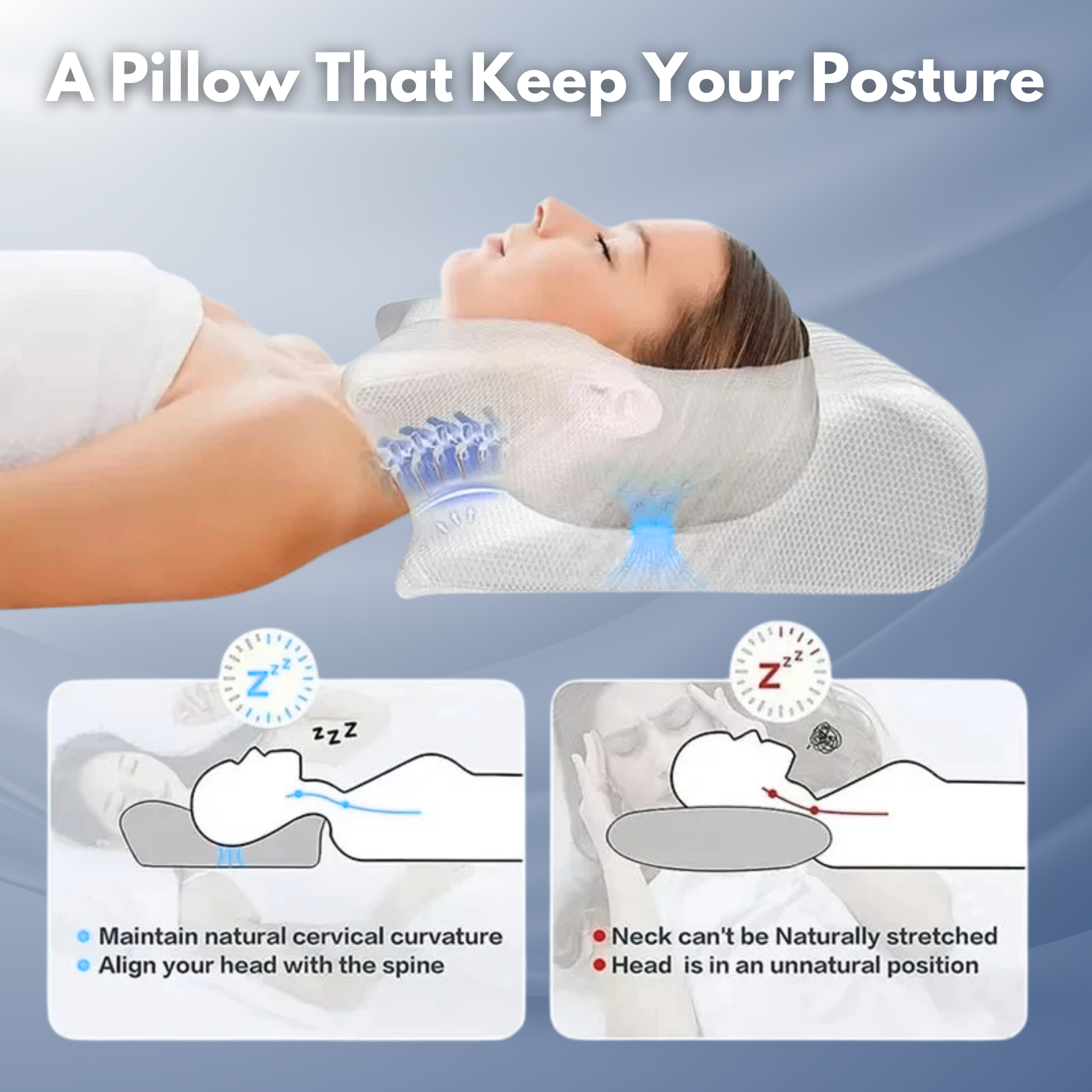 HaloRest™ Cervical Pillow