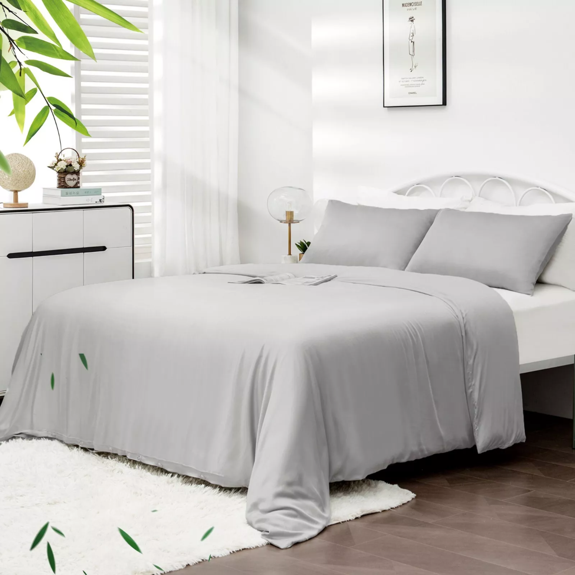 Calmora™ 100% Bamboo Quilt Cover Set