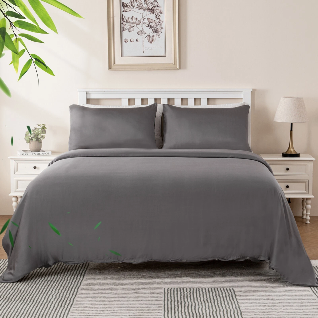 Calmora™ 100% Bamboo Quilt Cover Set