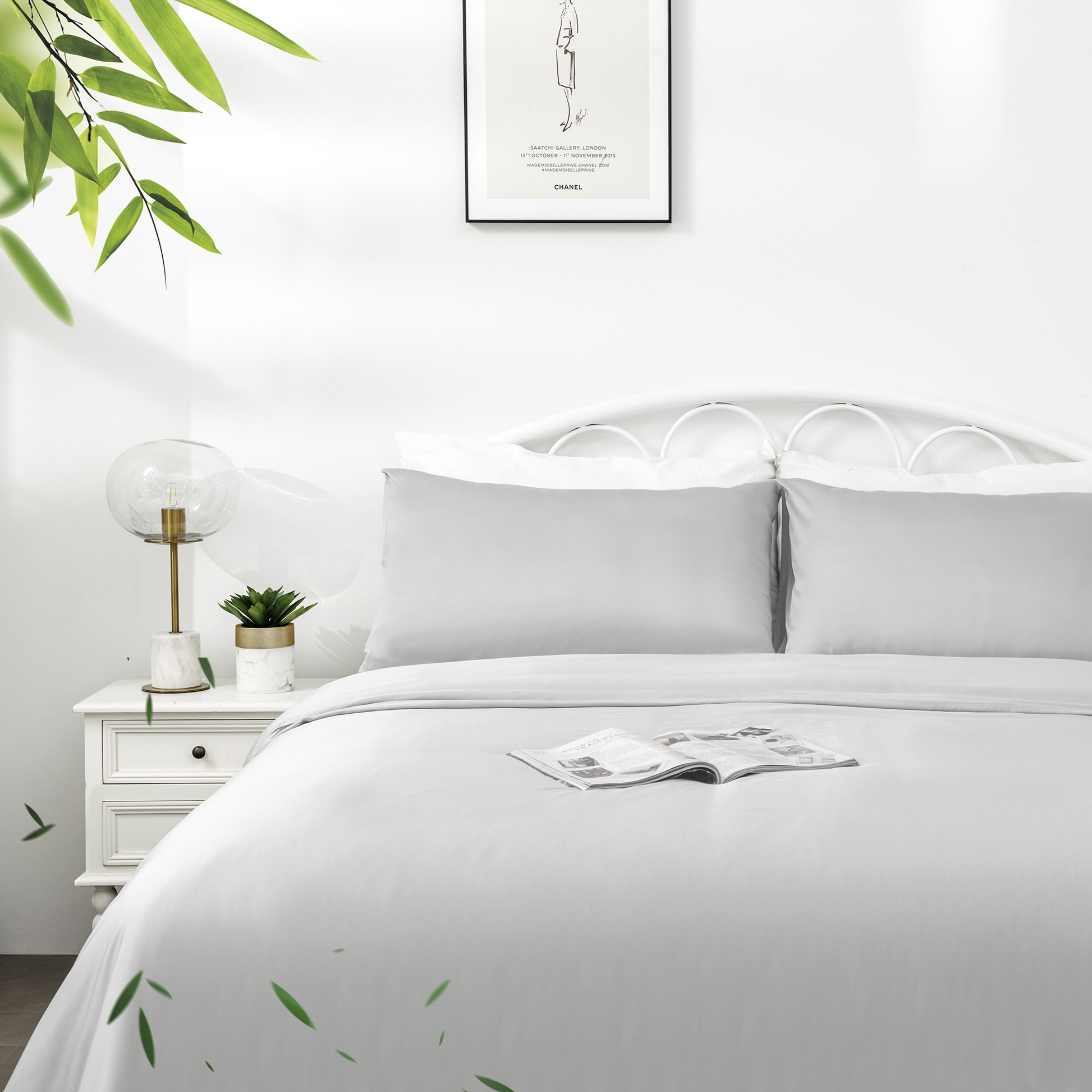 Calmora™ 100% Bamboo Quilt Cover Set