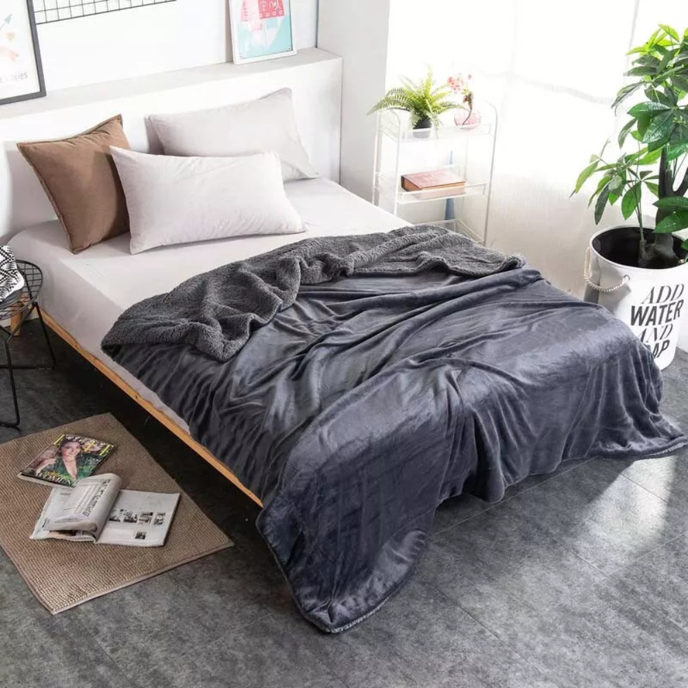 Sherpa Throw Blanket