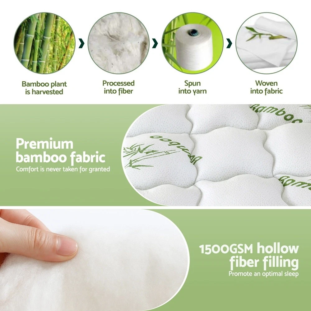 Calmora™ Bamboo Mattress Topper