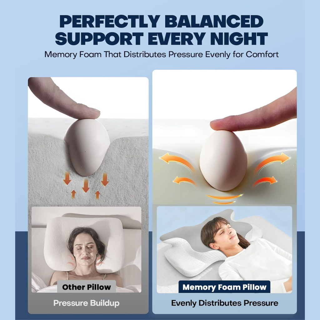 HaloRest™ Contour Relief Pillow