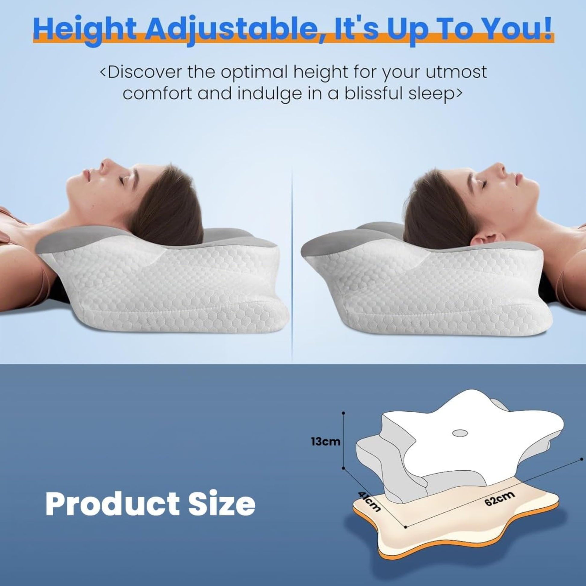 HaloRest™ Contour Relief Pillow
